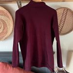 French Connection ☀️ purple/plum mock turtleneck sweater Photo 1