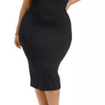 Good American Scuba U Ring Corset
NWT Midi Dress Black Fitted Size 5 Photo 0