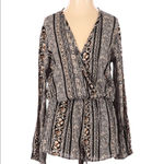 Honey Punch  Small Floral boho sexy romper Photo 1