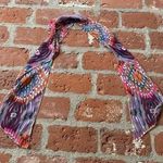 Bright & colorful scarf Orange Photo 0