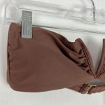 ANDIE NWT Swim The Scala Top Flat in Espresso Brown Size Small S NEW Photo 2