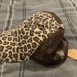 None Cheetah Trucker Hat snap back Photo 2