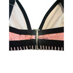 SheIn  2 Piece Bikini Swim Suit Womens Size Large Pink Black Trim Brief Bottoms Photo 5
