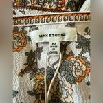 Max Studio  Wrap Dress Floral Print Prairie Boho Peasant Cottagecore NWT Medium Photo 7