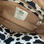 Spartina 449  Linen and Leather May River Onyx Crossbody Bag Black Cream Photo 10