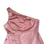 LOVELY One Shoulder Plus Dessert Rose Blush Pink Elegant Bridesmaids 22W #1656 Size undefined Photo 1