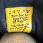 Skechers Bronaugh Women's Slip Resistant Triple Black Work Shoes Size 10 #B1317 Photo 8