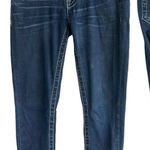 Miss Me ￼ Signature Skinny Crop Women’s Size 27 Western Biker Ankle Jeans Photo 0