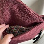 Pistil Wool Blend Shoulder Bag Crossbody Purse Burgundy Red Photo 8