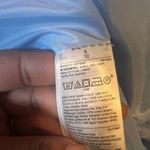 Gap  Women Light Blue Linen Blend Single Button Blazer Size 6 Photo 2