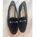 Sam Edelman  Lior Loafers in black velvet Women's Size 8 Photo 1