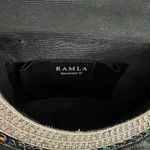 Elegant Black and Silver Embellished Clutch by Ramla Photo 2