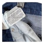 Iris Denim Edge of Seventeen High Rise Dark Blue Wide Flare Jeans Size 25 Photo 6