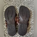 Timberland Women’s Brown‎ Braided Leather Sandals Smart Comfort System Size 7.5 Photo 7