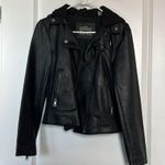 Levi's Levi’s Faux Leather Moto Jacket with Hood Photo 4
