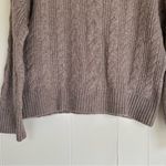 Noisy May  Cable Knit Sweater Brown Medium Photo 2