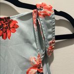 14th & Union Floral Sleeveless Top - Blue & Reds Photo 3