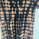 Kate Hill NWT  tye dye brown black small cotton heavyweight tshirt Photo 4