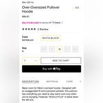 SoulCycle Nike Over-Oversized Pullover Hoodie Photo 3