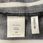 New York & Company Soho Jeans NWT Black Striped Long Sleeve Wrap Top Size XS Photo 8