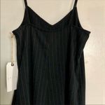 Leith Pinstriped Romper, Black sz. XXS Photo 4