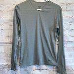 Patagonia Shirt Womens Medium Gray Capilene Long Sleeve V Neck Casual Photo 0