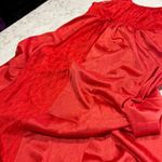 Vintage Undercover Wear Red Nylon‎ Lingerie Dress Babydoll Slip Nightie Photo 3