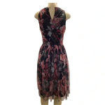 Candalite  Size Small Sleeveless Floral Print Dress W/Back Zipper New With Tags Photo 3