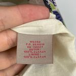 Boden Purple Green Pink Leaf Print Skirt Size 4 Photo 5