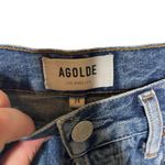 AGOLDE  Parker Distressed Denim Cutoff Shorts Womens Blue 24 Photo 3