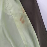 Mixit Longline Jacket Womens 12 Tall Green Stretch Notch Lapel Back Slit Career Photo 4