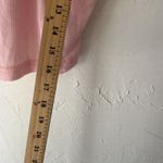 Y2k Pink Lace Trim Crop Cami Top Womens Small Bow Detail Soft Ribbed Coquette Photo 2