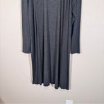 Beyond Yoga  Grey Cozy Cardigan Sweater Womens M Preppy Duster Longline Fall Photo 1