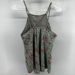 Patagonia  Alpine Valley Halter Tank Top Geometric High Neck Gypsum Green Medium Photo 5