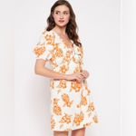 Sim & Sam  made in India ORNG IVY POPLIN PRINT MINI dress Photo 13