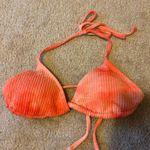 Orange Tie Dye Bikini Top Size M Photo 0