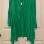 INC International Concepts Green Cardigan Sweater Size Photo 0