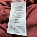 Hurley  Sandy Rib Jumpsuit Romper Onesie One Piece Rust Size XS Photo 6