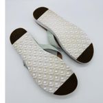 UGG  Women Size 11 Lorrie Suede Thong flip Flop Sandals Green Photo 6