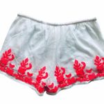 Lovestitch  embroidered festival tie waist shorts Photo 1