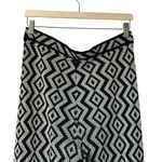 House of Harlow 1960 Geometric knit Black and White pants size Large Photo 10