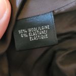 LAFAYETTE 148 NEW YORK WOOL BLEND BROWN DRESS SUIT BLAZER JACKET SHOULDER PADS 4 Photo 11