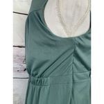 Apostrophe  Women's Small Tank Top Green Lace V-Neck‎ Stretch Double Layer Photo 8