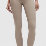 Lululemon Align HR Legging w/pockets 28" size 10 warm ash gray Tan Photo 0