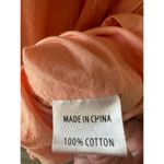 Clad & Cloth Dress Women’s XS Fit and Flare Embroidered Floral Peach Spring Photo 4