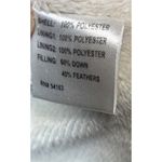 Calvin Klein  Womens Brown Down Puffer Jacket L‎ Hooded Photo 4