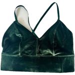 Beyond Yoga Velvet Motion VIP Long Line Sports Bra Green NWT Size M Photo 0