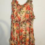 FATE. Women’s Floral Tiered ruffles sleeveless maxi dress wedding brunch Photo 2