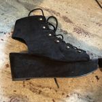 Top Shop Laceup Platform Wedge Photo 6