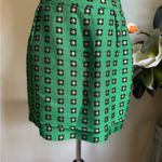 HD in Paris HD in Paris Green black floral tiered zip up skirt Anthropologie 4P boho Photo 2